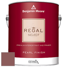 Benjamin Moore 550 Regal Select Waterborne Interior Pearl Finish краска цвет 1258 Fading Twilight