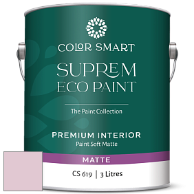 COLOR SMART CS 619 SUPREM ECO PAINT матовая краска цвет 2082-60 Pink Innocence