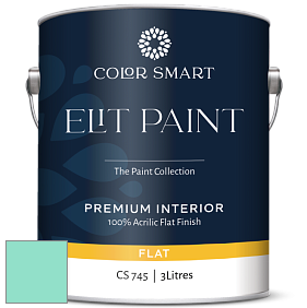 COLOR SMART CS 745 ELIT PAINT глубокоматовая моющаяся краска цвет 2044-50 Bermuda Teal