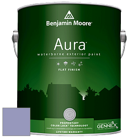 Benjamin Moore Aura 629 Waterborne Exterior Flat Finish краска цвет 1405 Snugglepuss
