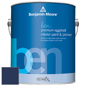 Benjamin Moore Ben W626 Premium Interior Latex Eggshell краска цвет RAL 5003 