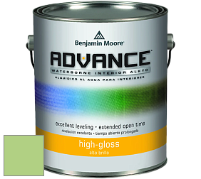 Benjamin Moore 794 Advance Interior Paint-High Gloss глянцевая алкидная эмаль цвет 557 Leprechaun Green