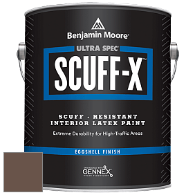 Benjamin Moore 485 Ultra Spec SCUFF-X Interior Eggshell Finish краска цвет 2107-20 Mocha Brown