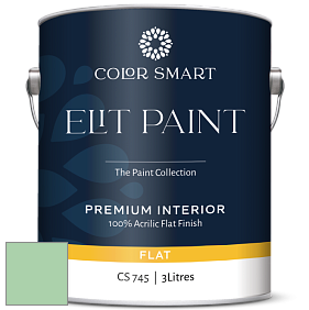 COLOR SMART CS 745 ELIT PAINT глубокоматовая моющаяся краска цвет NCS S 1030-G10Y 