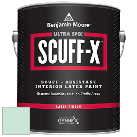 Benjamin Moore 486 Ultra Spec SCUFF-X Interior Satin Finish краска цвет 583 Mountainview