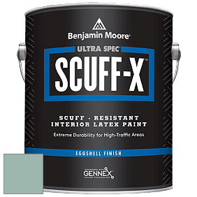Benjamin Moore 485 Ultra Spec SCUFF-X Interior Eggshell Finish краска цвет 683 St. Lucia Teal