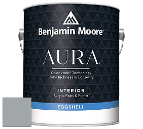 Benjamin Moore Aura 524 Waterborne Interior Eggshell Finish краска цвет 1593 Adagio