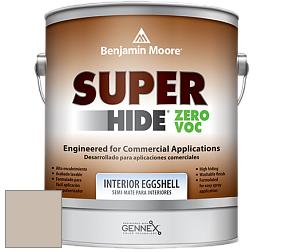 Benjamin Moore 357 Super Hide Zero Voc Interior Eggshell краска цвет 996 Ashen Tan