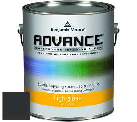 Benjamin Moore 794 Advance Interior Paint-High Gloss глянцевая алкидная эмаль цвет RAL 9004 