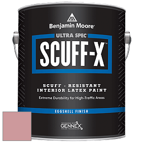 Benjamin Moore 485 Ultra Spec SCUFF-X Interior Eggshell Finish краска цвет 1278 Palermo Rose
