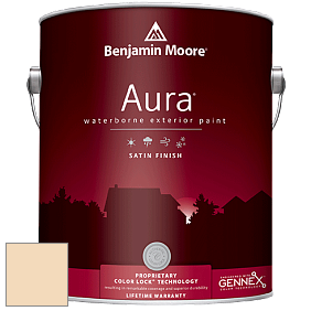 Benjamin Moore Aura 631 Waterborne Exterior Satin Finish краска цвет 917 Virginia Beach
