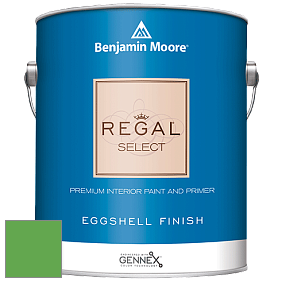 Benjamin Moore 549 Regal Select Waterborne Interior Eggshell Finish краска цвет 2033-30 Fresh Scent Green