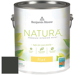 Benjamin Moore 512 Natura Interior Flat Finish матовая краска цвет RAL 6015 