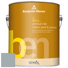 Benjamin Moore Ben W625 Premium Interior Latex Flat краска цвет AF-545 