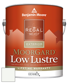 Benjamin Moore W103 Regal Select Exterior Paint-MoorGard Low Lustre Finish краска цвет OC-65 Chantilly Lace