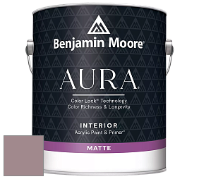 Benjamin Moore Aura 522 Interior Paint - Matte краска цвет 1251 Mulberry Wine