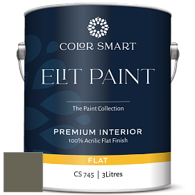 COLOR SMART CS 745 ELIT PAINT глубокоматовая моющаяся краска цвет 1498 Forest Floor
