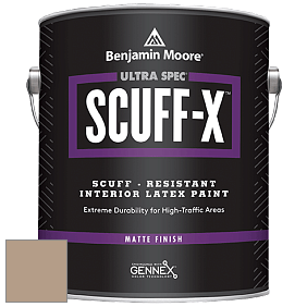 Benjamin Moore 484 Ultra Spec SCUFF-X Interior Matte Finish краска цвет AF-135 