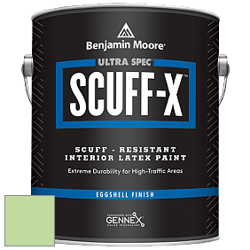 Benjamin Moore 485 Ultra Spec SCUFF-X Interior Eggshell Finish краска цвет 556 Sounds of Nature