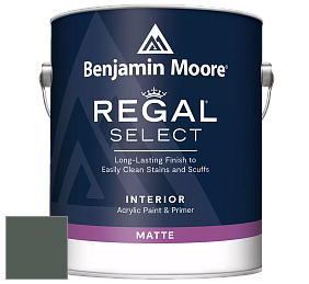 Benjamin Moore 548 IRegal Select Interior Paint - Matte краска цвет 707 Calico Blue