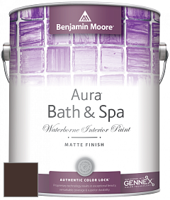 Benjamin Moore Aura 532 Bath & Spa Waterborne Interior Paint Matte Finish краска цвет RAL 8017 