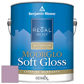 Benjamin Moore W096 Regal Select Exterior Paint-Moor GloSoft Gloss Finish краска цвет 1377 Caribbean Sunset