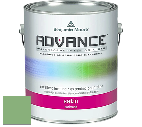 Benjamin Moore 792 Advance Interior Paint-Satin эмаль цвет 2034-40 Cedar Green