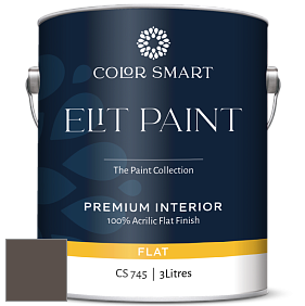 COLOR SMART CS 745 ELIT PAINT глубокоматовая моющаяся краска цвет 2112-20 Brown Sugar