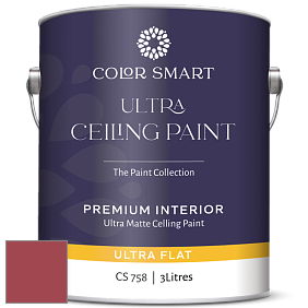 COLOR SMART CS 758 ULTRA CEILING PAINT ультраматовая краска цвет 2004-20 Chili Pepper