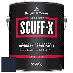 Benjamin Moore 486 Ultra Spec SCUFF-X Interior Satin Finish краска цвет RAL 5011 