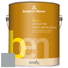 Benjamin Moore Ben W625 Premium Interior Latex Flat краска цвет 1593 Adagio