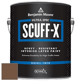 Benjamin Moore 485 Ultra Spec SCUFF-X Interior Eggshell Finish краска цвет 2164-10 Saddle Brown