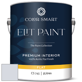 COLOR SMART CS 745 ELIT PAINT глубокоматовая моющаяся краска цвет 1409 Violet Dusk