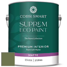 COLOR SMART CS 619 SUPREM ECO PAINT матовая краска цвет 434 Herb Garden