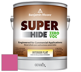 Benjamin Moore 355 Super Hide Zero Voc Interior Flat краска цвет RAL 4003 