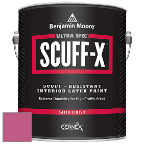Benjamin Moore 486 Ultra Spec SCUFF-X Interior Satin Finish краска цвет 1348 Razzle Dazzle