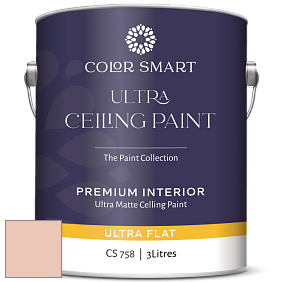 COLOR SMART CS 758 ULTRA CEILING PAINT ультраматовая краска цвет NCS S 1015-Y70R 