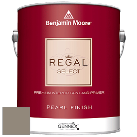 Benjamin Moore 550 Regal Select Waterborne Interior Pearl Finish краска цвет 1553 Equestrian Gray