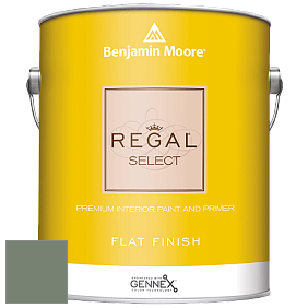 Benjamin Moore 547 Regal Select Waterborne Interior Flat Finish краска цвет AF-475 