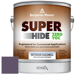 Benjamin Moore 357 Super Hide Zero Voc Interior Eggshell краска цвет 2072-30 Purple Lotus