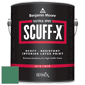 Benjamin Moore 486 Ultra Spec SCUFF-X Interior Satin Finish краска цвет NCS S 4040-G 