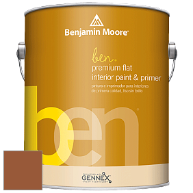 Benjamin Moore Ben W625 Premium Interior Latex Flat краска цвет NCS S 4550-Y40R 