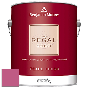 Benjamin Moore 550 Regal Select Waterborne Interior Pearl Finish краска цвет 1348 Razzle Dazzle