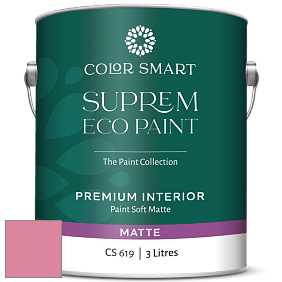 COLOR SMART CS 619 SUPREM ECO PAINT матовая краска цвет 2087-40 Autumn Red