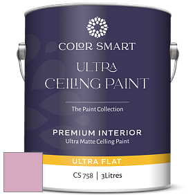 COLOR SMART CS 758 ULTRA CEILING PAINT ультраматовая краска цвет 2085-50 Strawberry