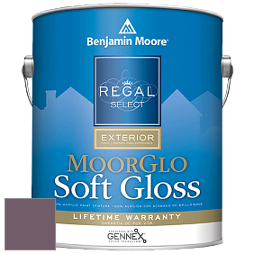 Benjamin Moore W096 Regal Select Exterior Paint-Moor GloSoft Gloss Finish краска цвет AF-630 