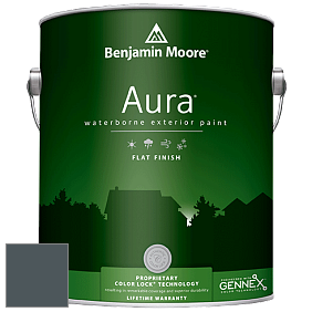 Benjamin Moore Aura 629 Waterborne Exterior Flat Finish краска цвет HC-157 BM HC-157