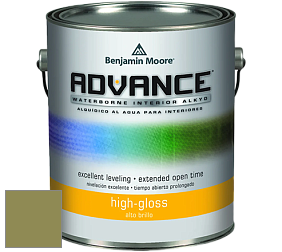 Benjamin Moore 794 Advance Interior Paint-High Gloss глянцевая алкидная эмаль цвет 2145-20 Terrapin Green
