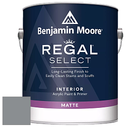 Benjamin Moore 548 IRegal Select Interior Paint - Matte краска цвет 1601 Hearthstone