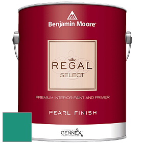 Benjamin Moore 550 Regal Select Waterborne Interior Pearl Finish краска цвет NCS S 3050-B80G 